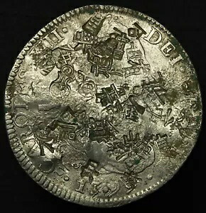1799 メキシコ メキシコ 8 レアル Mo FM 90% 銀貨 古い中国チョップマーク C4464｜WORLD RESOURCE【KING店】