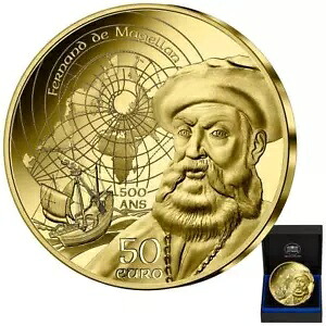 2021 マゼランとマヌエル時代フランス 1/4 オンス PP 金貨-｜WORLD RESOURCE【KING店】