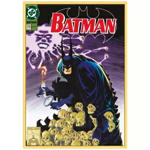 バットマン? #516 DC コミックス? 2024 - ニウエ - 部分的に金メッキ - 5オンス PP シルバー コイン-｜WORLD RESOURCE【KING店】