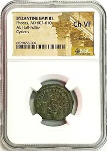 602- 610 AD ゴールド ビザンチン フォカス ソリダス / エンジェル コイン NGC CHOICE AU 4/3|WORLD RESOURCE【KING店】