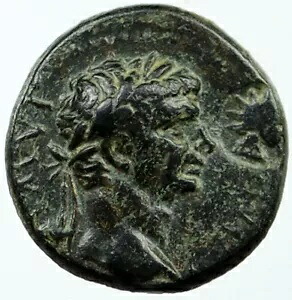 CLAUDIUS 本物の古代ローマ ヒエロポリス フリギア コイン アポロ付き i117953|WORLD RESOURCE【KING店】