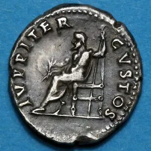 ローマのコイン デナリウス銀貨 - ネロ IVPITER CVSTOS 西暦 54 ~ 68 年頃|WORLD RESOURCE【KING店】