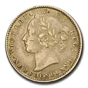1888 ニューファンドランド シルバー 10 セント ビクトリア XF-40 PCGS｜WORLD RESOURCE【KING店】