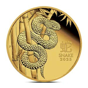 2025 1/4 オンス パース旧巳年金貨 (プルーフ)｜WORLD RESOURCE【KING店】 322,740円