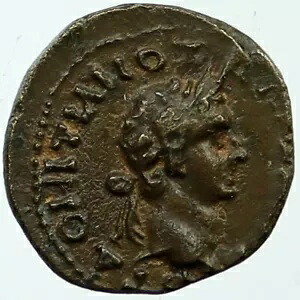 ドミティアン本物の古代レアローマ NACOLEA PHRYGIA コイン CADUCEUS i117922|WORLD RESOURCE【KING店】