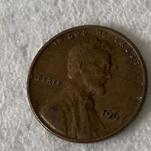 1967 リンカーン ペニー ミントマークなし *非常に希少* リムに「WE TRUST」、エッジに「L」|WORLD RESOURCE【KING店】