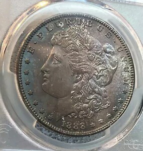 1888 O モーガン シルバー ダラー MS64 PCGS デュアル モンスター トナー ダーク リッチ カラー｜WORLD RESOURCE【KING店】