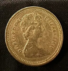 1983 年クイーン エリザベス 2 世の 1 ポンド硬貨エラー - 説明を読む｜WORLD RESOURCE【KING店】