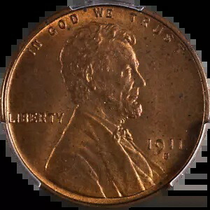 1911-S リンカーン セント PCGS MS64RB 素晴らしいアイアピール 強いストライク 素晴らしい光沢｜WORLD RESOURCE【KING店】