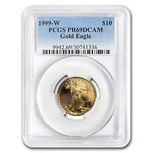 1999-W 1/4 オンス プルーフ アメリカン ゴールド イーグル PR-69 PCGS｜WORLD RESOURCE【KING店】