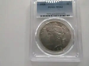1928 ピース $1 PCGS MS62｜WORLD RESOURCE【KING店】