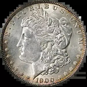 1900-O/CC モーガン シルバー ダラー PCGS MS62 グレート アイ アピール ナイス ストライク｜WORLD RESOURCE【KING店】