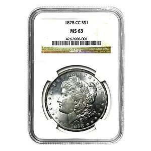 1878-CC モルガン ドル MS63 NGC｜WORLD RESOURCE【KING店】