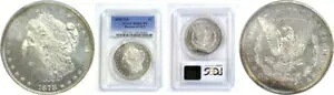 1878-7TF 79 PCGS MS-63+ PL の $1 モルガン ドル リバース｜WORLD RESOURCE【KING店】 728,200円