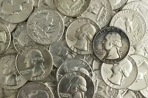 8 オンス バッグ 混合米国ジャンク銀地金コイン すべて 90% 銀 1965 年以前|WORLD RESOURCE【KING店】