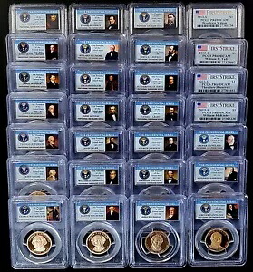 2007 年から 2013 年までのプルーフ大統領ドルが PCGS によって PR 69 DCAM 認定されました。|WORLD RESOURCE【KING店】
