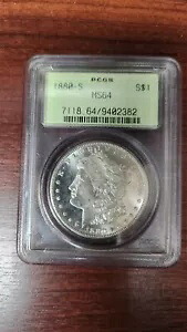 1880-S モーガン シルバー ダラー MS64 PCGS 送料無料|WORLD RESOURCE【KING店】