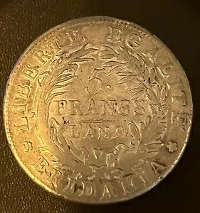 銀貨 - 1800- ゴール亜高山 5 フラン|WORLD RESOURCE【KING店】