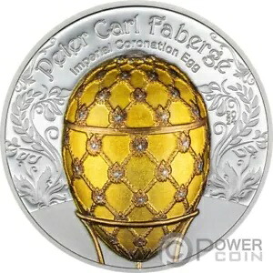 IMPERIAL CORONATION EGG 2 オンス銀貨 1000 トグロッグ モンゴル 2024｜WORLD RESOURCE【KING店】