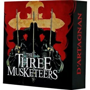 2022 ニウエ ダルタニャン 三銃士 2 オンス シルバー コイン 5$画像