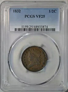 1828 クラシック ヘッド ハーフセント、13 スター、PCGS AU55......タイプ コイン カンパニー|WORLD RESOURCE【KING店】