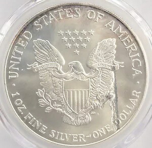 2001 $1 シルバー イーグル リバース PCGS MS68 ストライクスルー｜WORLD RESOURCE【KING店】