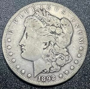 1892-CC モーガン シルバー ダラー シルバー コイン チョイス ファイン++ ベター デイト｜WORLD RESOURCE【KING店】