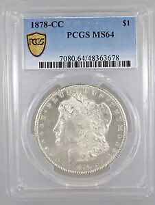 1878-CC モルガン ドル MS-64 PCGS 認定｜WORLD RESOURCE【KING店】