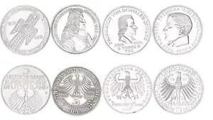 ドイツ 5 フィヒテに最初の 4 つのゲルマン博物館をマーク 1952,55,57, vz