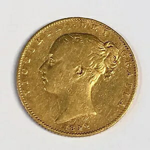 1842 英国ソブリン金貨 - 高品質スキャン #C872