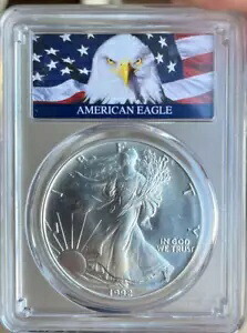1992 シルバー アメリカン イーグル ドル PCGS MS 70