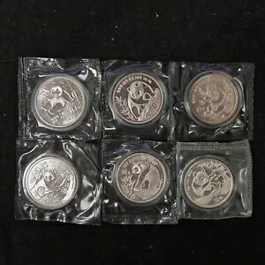 楽天市場】中華人民共和国 10元 パンダ銀貨（2003年）1OZ ケース入り