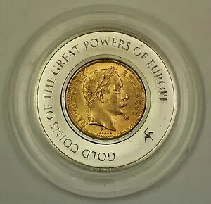 1867 BB フランス 20F 金貨 フランクリンミント ヨーロッパ大国カプセル|WORLD RESOURCE【KING店】