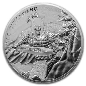 10 Clay Chiwoo Cheonwang 韓国 10 オンス シルバー 2018