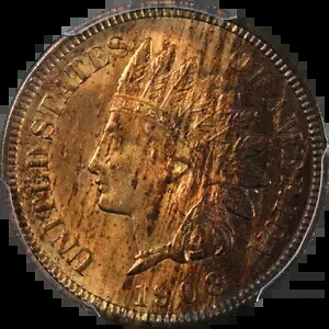 1908-S Indian Cent CAC ステッカー PCGS MS64 RB ナイスアイアピール ストロングストライク