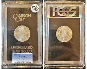 1878 CC モーガン シルバー ダラー GSA 宝庫 PCGS MS63