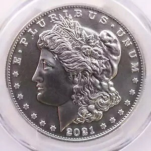 2021-D $1、モルガン シルバー ダラー記念コイン、PCGS MS-70、#1910