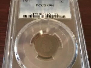 重要な日付! 1877 G4 PCGS インディアン ヘッド セント