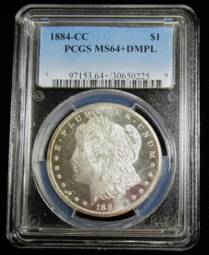 1884-CC $1 MS64+ DMPL ディープ ミラー プルーフライク PCGS。｜WORLD RESOURCE【KING店】