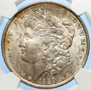 1889 P アメリカ合衆国 シルバー モーガン 米ドル コイン EAGLE NGC i98380｜WORLD RESOURCE【KING店】