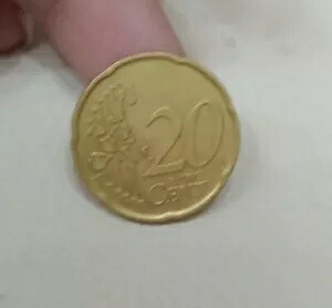欧州連合 (イタリア) ????/???? 20 ユーロ セント硬貨 2002