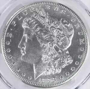 1898-S $1 PCGS MS64