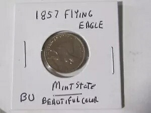 1857 フライング イーグル セント、BU レッドコンディション、ほぼ完璧、ロット番号 IC-05｜WORLD RESOURCE【KING店】