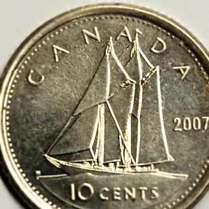 2007年カナダ10セントコイン造幣局｜WORLD RESOURCE【KING店】