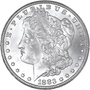 1883 CC モルガン ドル BU 写真参照 O811｜WORLD RESOURCE【KING店】 223,850円