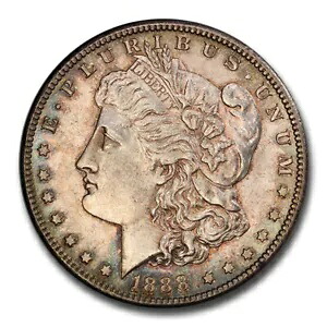 1888-S モルガン ドル MS-61 PCGS｜WORLD RESOURCE【KING店】