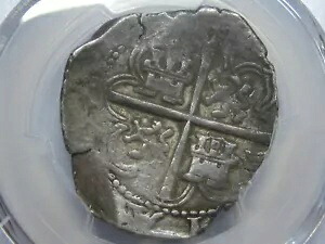 1593 フィリップ II 4 リアル COB PCGS VF35 セビリア アッセイ B スペイン銀植民地時代｜WORLD RESOURCE【KING店】 224,950円