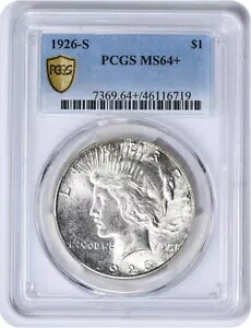 1926-S 平和銀ドル MS64+ PCGS|WORLD RESOURCE【KING店】