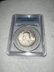 1949 ペソ フランクリン ハーフダラー MS65FBL PCGS 認定|WORLD RESOURCE【KING店】