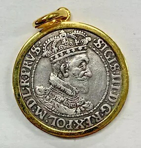 1621 リトアニア中世コイン/18KT ゴールド ペンダント (10.96g) 224,950円